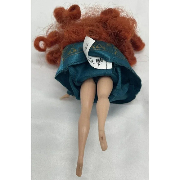 Disney Store Parks Exclusive Princess Collection Merida 6" Mini Doll Dress Brave - Picture 7 of 11